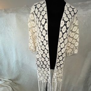 Women’s Crochet-style Jacket Size S